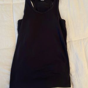 Black, athletic tank top